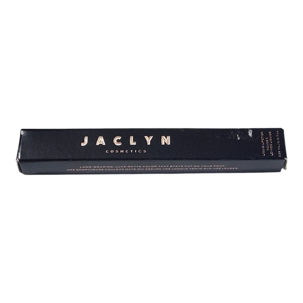 Jaclyn Cosmetics Liquid Lipstick Absolutely Matte‎ Luxe Long-Wearing 0.12oz NIB